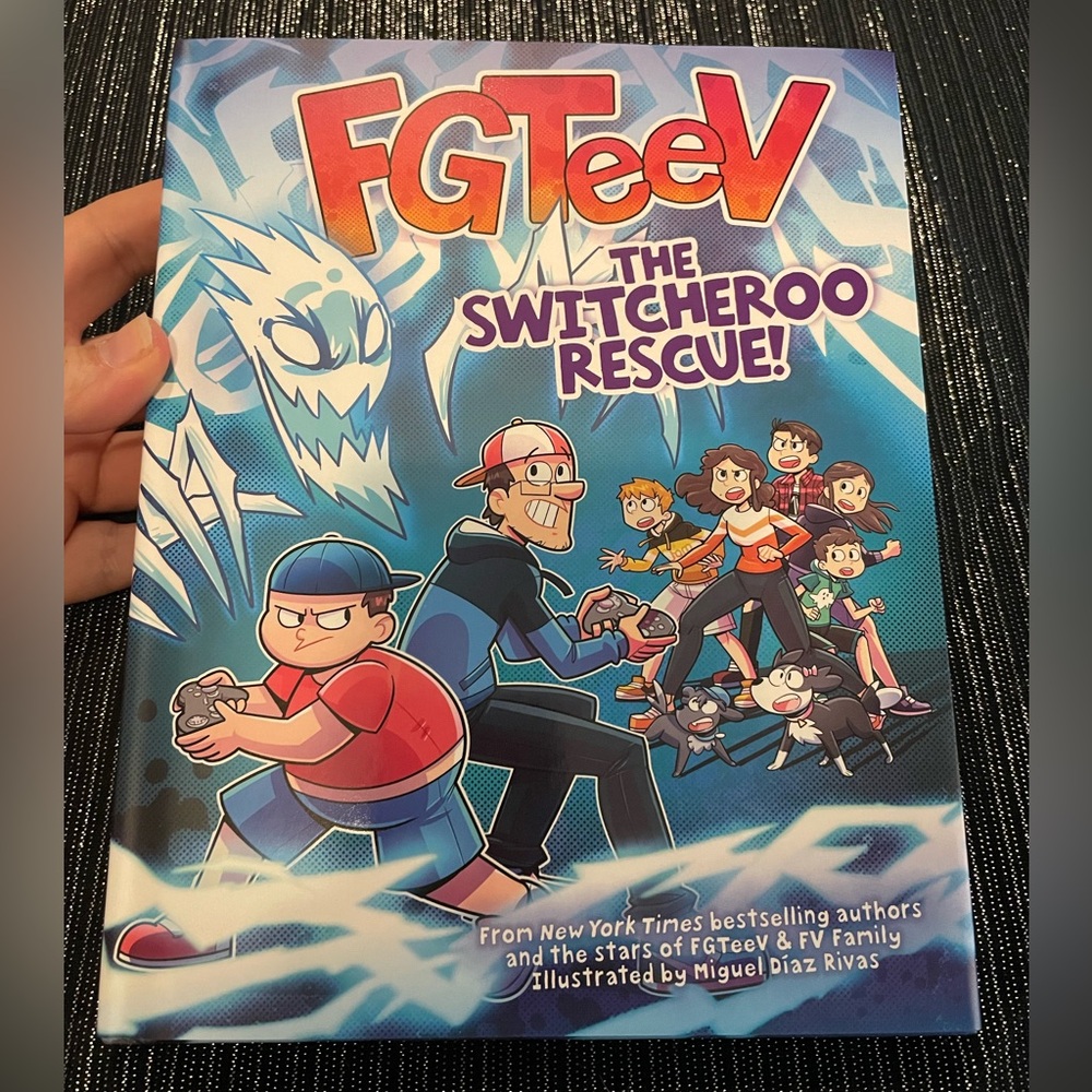 YouTuber FGTeeV: the Switcheroo Rescue! Hardback Graphic Novel